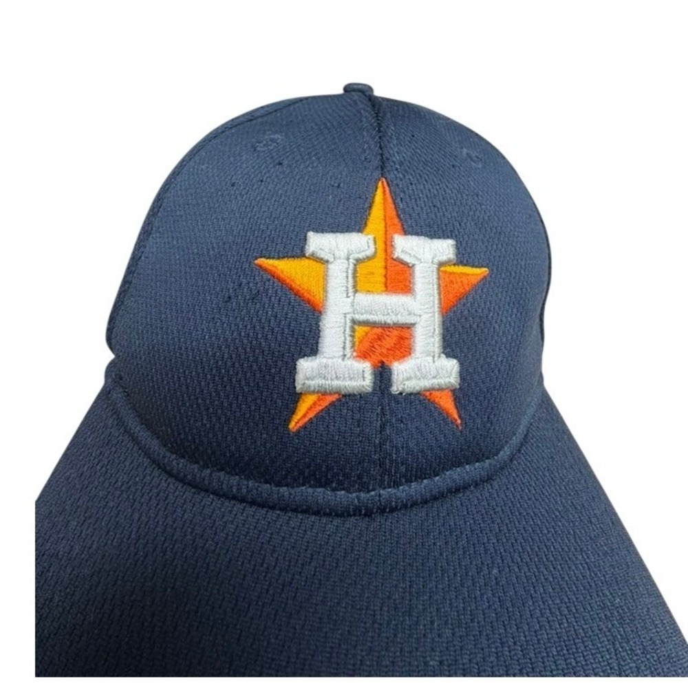 Houston‎ Astros Team MLB Navy Blue Adjustable Baseball Cap Hat Embroidered Logo